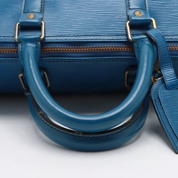 Louis Vuitton Epi Keepall 45 Bleu M42977 - Picture 5 of 15